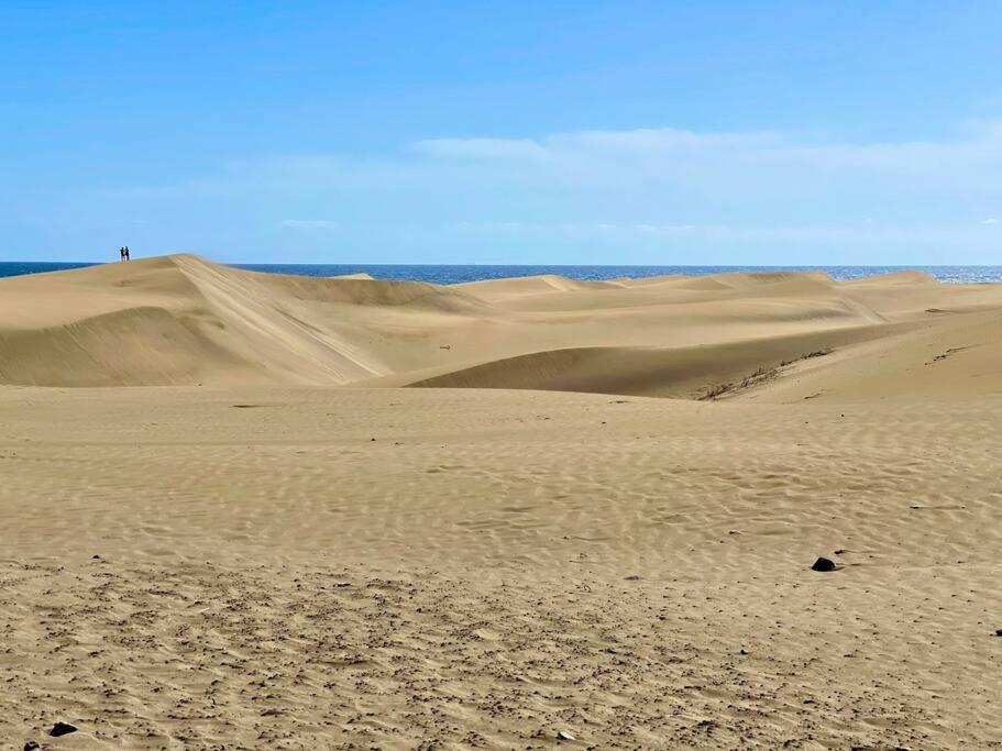 Tamaran 102 - Los Campos - Lux Garden Apt Near Dunes, Quiet-Central-Renovated San Bartolomé Kültér fotó
