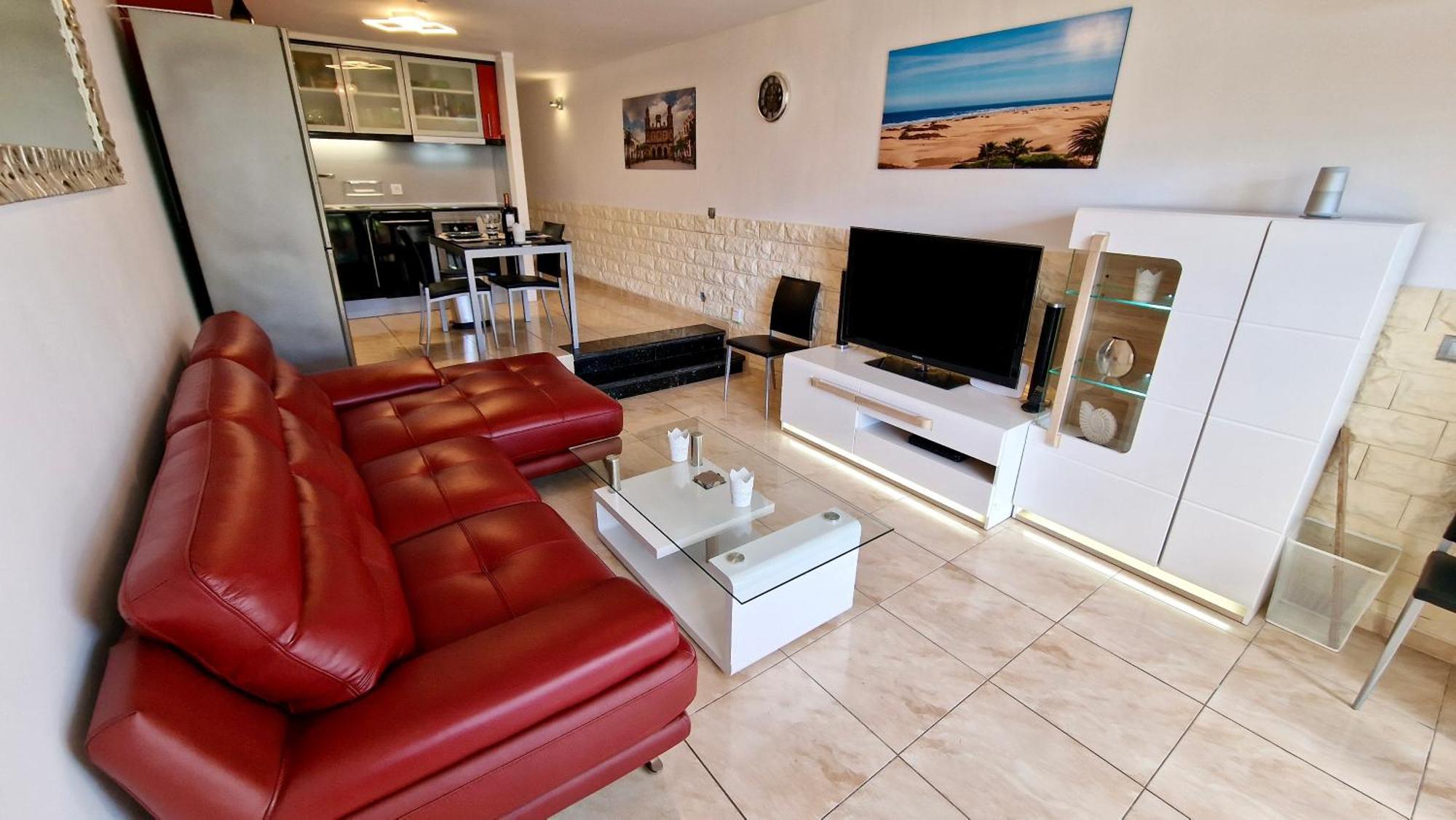 Tamaran 102 - Los Campos - Lux Garden Apt Near Dunes, Quiet-Central-Renovated San Bartolomé Kültér fotó